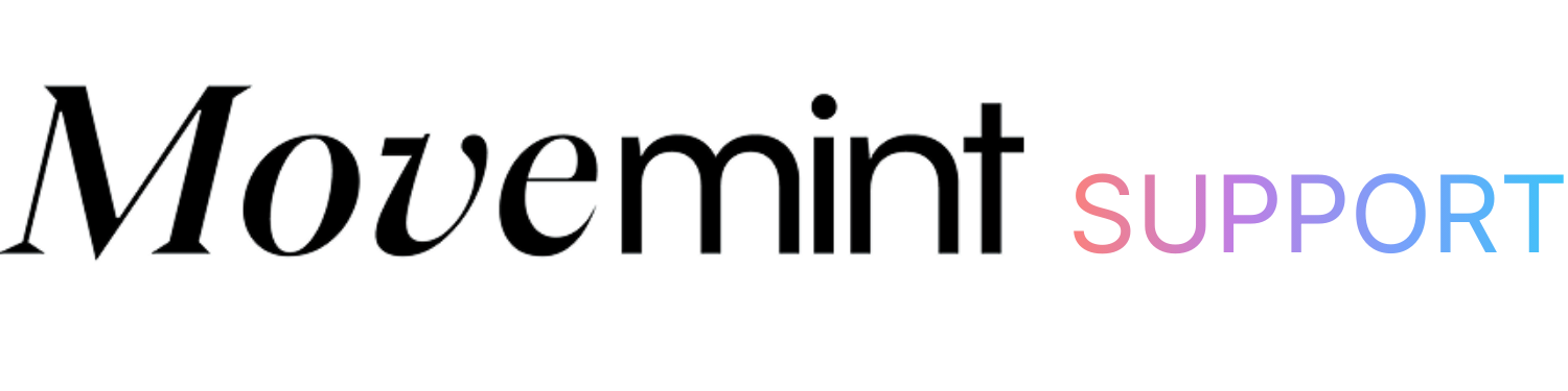 Movemint Support Help Center home page